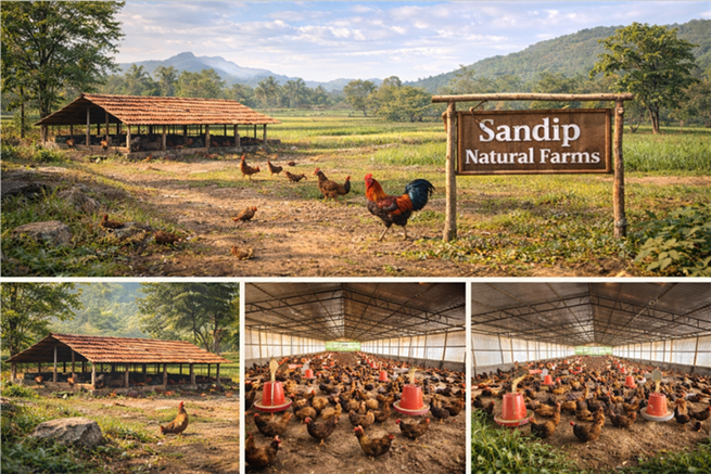 Sandip Natural Farms contact banner