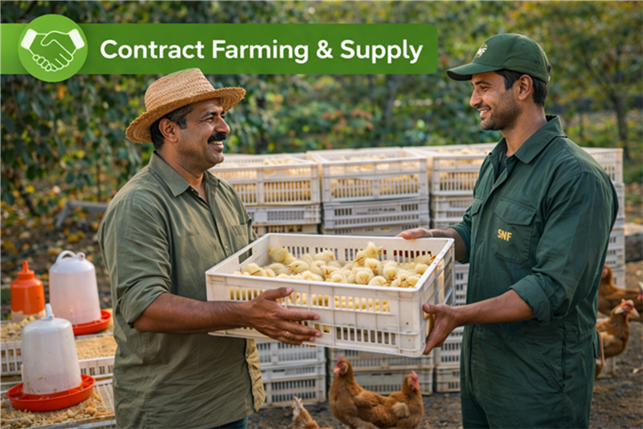Contract farming and supply support