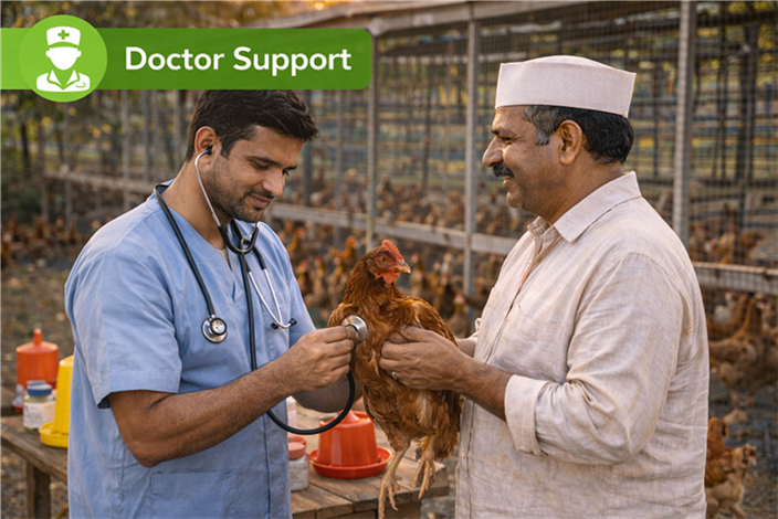 Doctor and veterinary support
