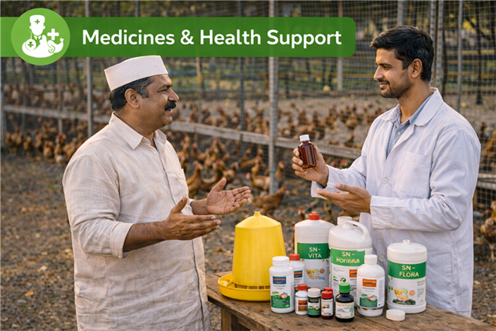 Medicines and health support